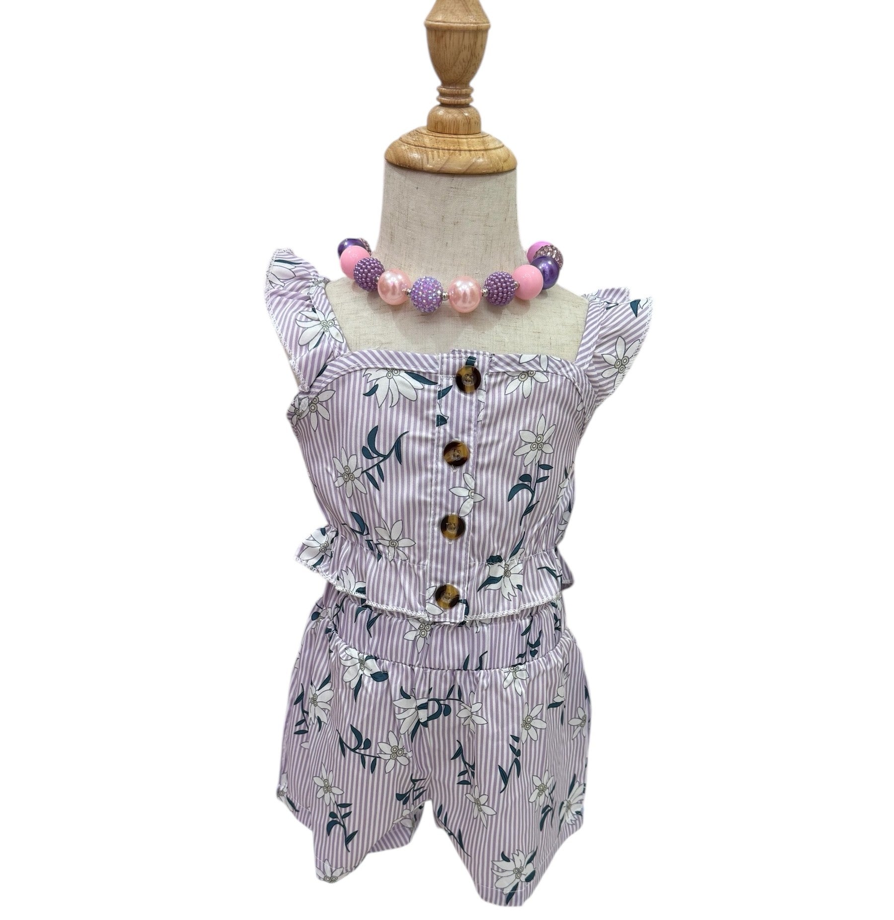 Lavender 2 Piece Flower Set